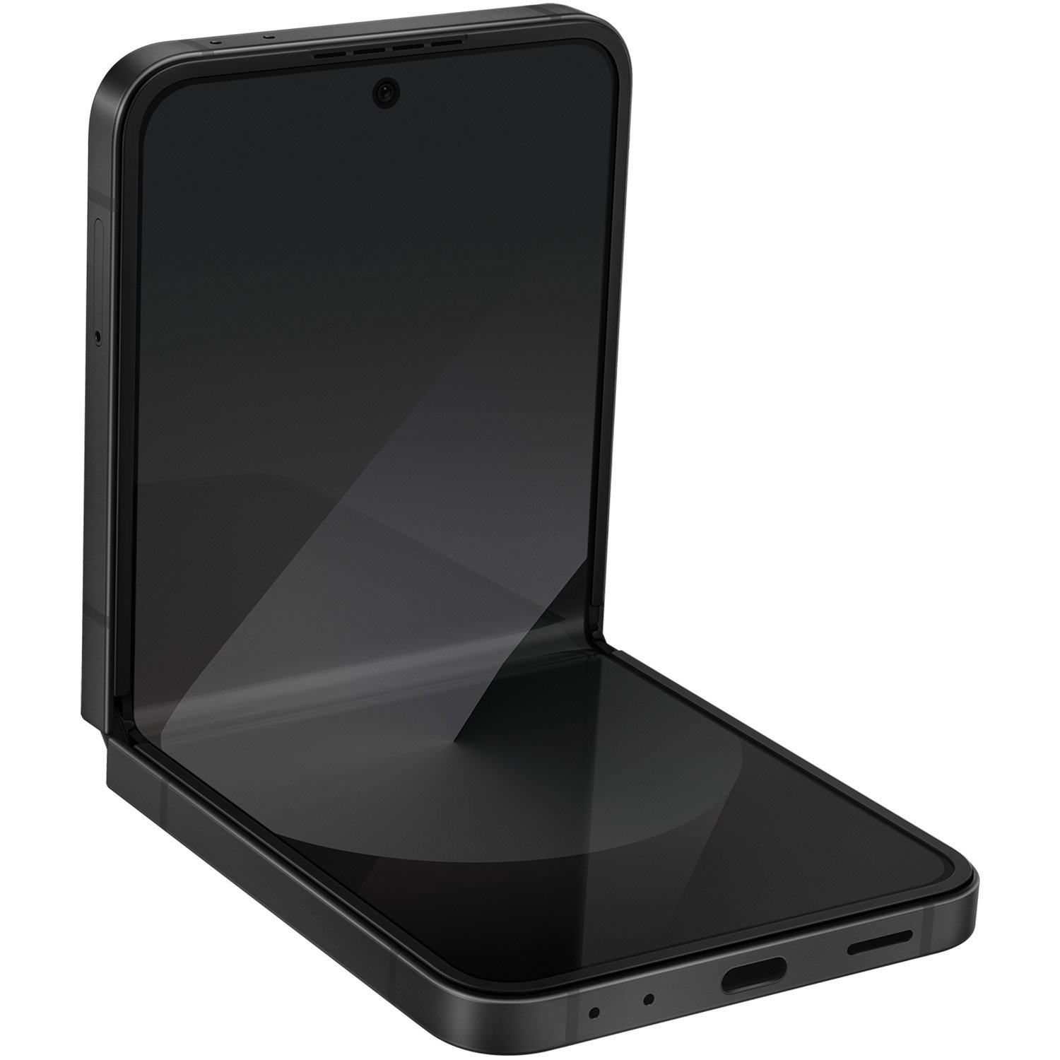 Telefon mobil Samsung Galaxy Z Flip6, 12GB RAM, 256GB, 5G, Crafted Black - imagine 3