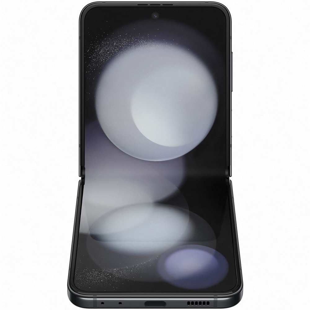 Telefon mobil Samsung Galaxy Z Flip5, 512GB, 8GB RAM, 5G, Graphite - imagine 2
