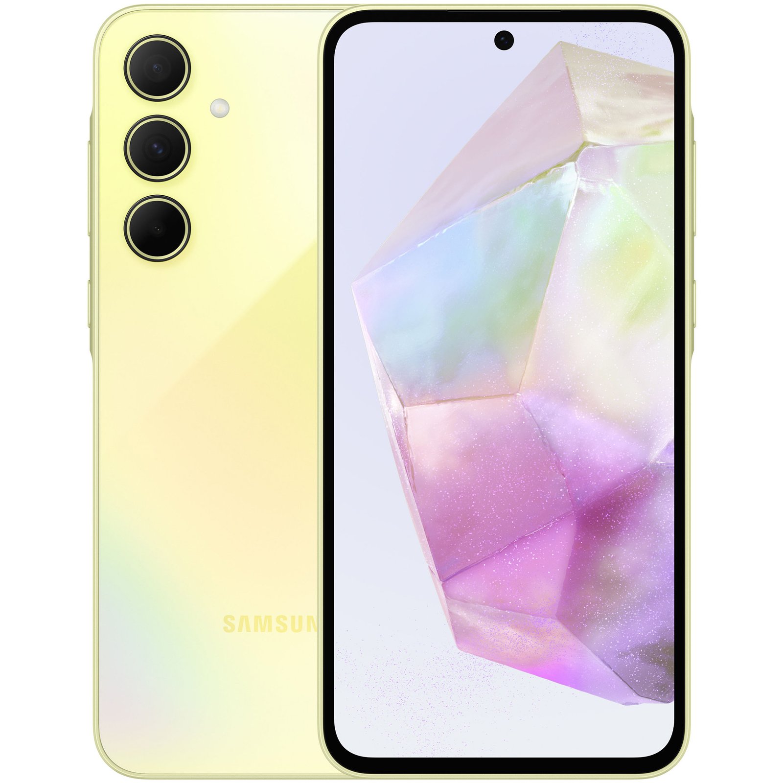 Samsung Galaxy A35, 128GB ,6GB RAM, Dual, 5G Awesome Lemon (SM-A356)